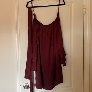 Off the shoulder dress